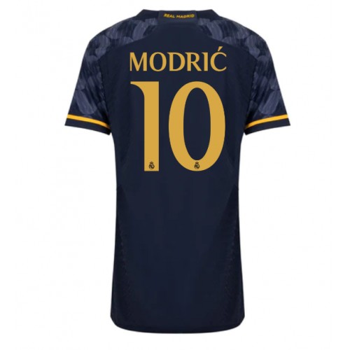 Ženski Nogometni dresi Real Madrid Luka Modric #10 Gostujoči 2023-24 Kratek Rokav